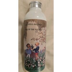 Caswell-Massey Classics LILY OF THE VALLEY PERFUMED TALC 3.5 oz NEW SEALED